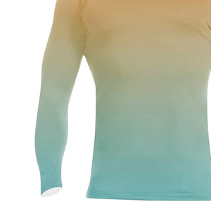 <b>Men's</b> Customized Color Fishing Long <b>Shirt</b> Fully Sublimation <b>Print</b> 100% Polyester Flexible Performance Fabric Quick Dry UPF 50 - Product Image 2