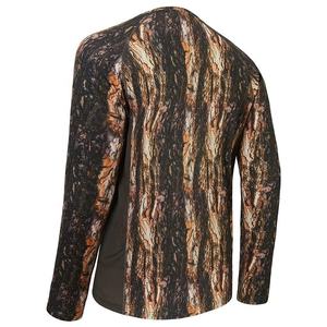 เสื้อยืดแขนยาวคุณภาพดีที่สุดสำหรับผู้ชาย ขายส่ง MOQ ต่ำ เสื้อยืดลายพรางสำหรับล่าสัตว์กลางแจ้งสำหรับผู้ชายแบบสั่งทำ - Product Image 3