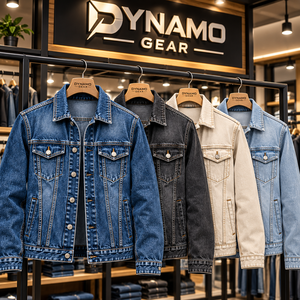Custom <b>Mens</b> Denim <b>Jacket</b> Wholesale <b>Light</b> Blue Jeans <b>Jacket</b> Casual Trucker <b>Jacket</b> for <b>Men</b> OEM ODM Denim Outerwear Manufacturer - Product Image 4