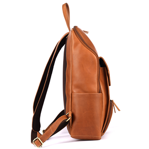 Most Selling Handmade Full Grain <b>Leather</b> <b>Backpack</b> for Men Durable Outdoor Travel <b>Backpack</b> with Laptop Pocket Available For Sale - Product Image 6