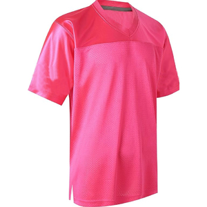 Maillots de football américain surdimensionnés personnalisés, qualité unique, maillot de football respirant en mesh, t-shirt court streetwear, sublimation - Product Image 4