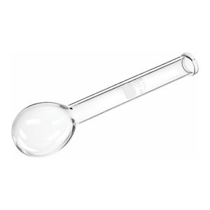Fiole à fond rond en verre borosilicaté PYREX de 50 mL à col long pour microdigestion - Product Image 1