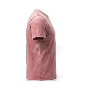 T-shirt élégant effet délavé sur mesure avec design délavé et matière en coton confortable - Product Image 5