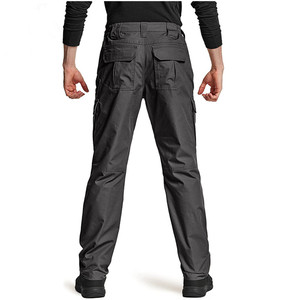 Wholesale High Quality Polyester Custom Logo Men's Work Cargo Pants for Men - Product Image 2