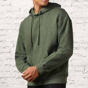 Sweat-shirts décontractés pour hommes, fabriqués en usine OEM, surdimensionnés, avec logo personnalisé imprimé en relief, pour hommes, sweat-shirts chauffants - Product Image 6