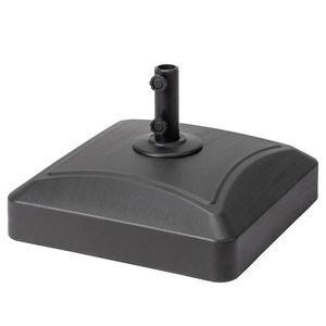 Base in plastica da 21,6 pollici con iniezione d'acqua e ruote per ombrelloni da patio e basi per ombrelloni - Product Image 1