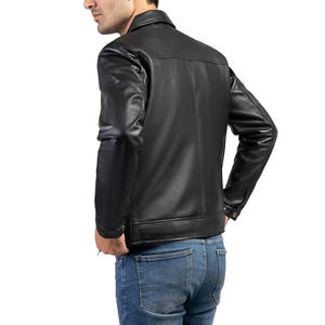 Veste en cuir de mouton pour homme de haute qualité, meilleur design 2025, vente en gros, veste en cuir respirante pour homme à prix abordable - Product Image 2