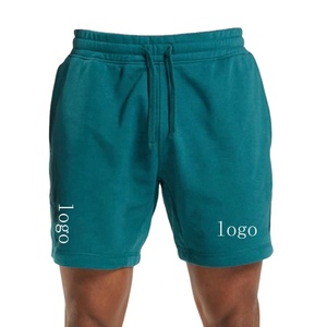 Pantalones Cortos Deportivos de Algodón Transpirable Personalizados para Hombre, Talla Grande, Cintura Elástica, Bordados, Hasta la Rodilla, Casuales, Cargo, al por Mayor, para Gimnasio y Fitness - Product Image 1