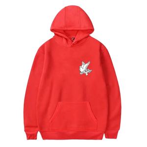 เสื้อฮู้ด Lil Peep Skeleton สำหรับผู้ชาย สีดำ ผ้าฝ้าย เสื้อสเวตเชิ้ตมีฮู้ดลำลอง สไตล์สตรีทแวร์สำหรับฤดูใบไม้ร่วง พิมพ์ลายด้านหน้า ดีไซน์กระเป๋าหน้า - Product Image 5