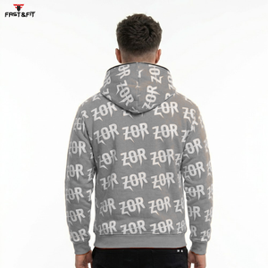 Sudaderas con capucha impresas de calidad profesional para hombre, sudaderas de algodón de secado rápido, personalizadas. - Product Image 6