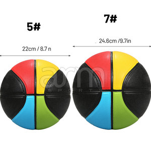 บาสเกตบอลรุ่นล่าสุด วัสดุทนทาน พิมพ์โลโก้ตามสั่ง กันน้ำ - Product Image 3