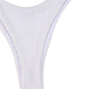Maillot de bain bikini sexy pour filles, ensemble 2 pièces tendance, avec fermetures éclair et découpes, idéal pour la plage - Nouvelle collection - Product Image 6
