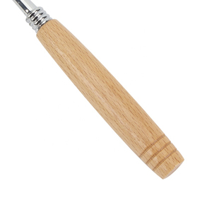 Professional <b>Single</b> <b>Blade</b> Shaving <b>Razor</b> Stainless Steel <b>Blade</b> Wooden Handle Reusable Personal Grooming Tool barber Wholesale - Product Image 4