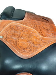 Silla de Montar Inglesa de Cuero Genuino de Lujo, Hecha a Mano, Cómoda, Duradera y Segura, Equipo Ecuestre - Product Image 2