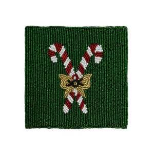 Premium Chic <b>Beaded</b> Glass <b>Coasters</b> Durable Coffee Mug Mats for Coffee Table Craftsmanship Premium Craftsmanship - Product Image 2