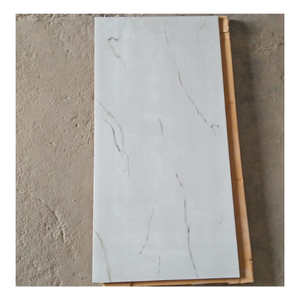 Carrelage en porcelaine imitation marbre blanc avec veines grises douces GVT PGVT 600x1200mm, fabricant et exportateur de confiance. - Product Image 1