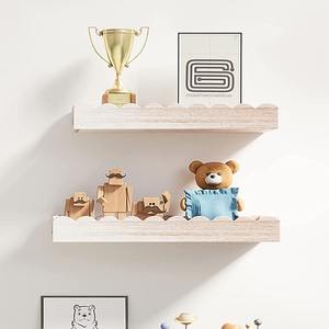 Bandeja Decorativa Rectangular de Madera de Mango con Asas, Juego de 2 Bandejas Largas y Estrechas para Perfumes, Cosméticos, Joyería o Decoración del Hogar - Product Image 6