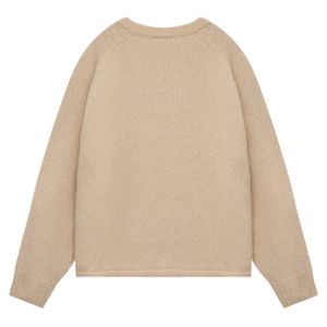 Pull décontracté en tricot bouclé Stone Raglan pour homme, confortable, élégant, chaud et tendance pour l'hiver - Product Image 2