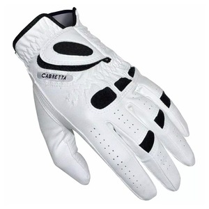 Factory Direct Sale Customizable Cabretta Genuine Leather Golf <b>Gloves</b> <b>with</b> Full Color PU Material Sports Hand <b>Grips</b> - Product Image 6