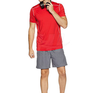 T-shirts de sport respirants pour hommes, vêtements d'entraînement personnalisés, t-shirts de gym dynamiques pour hommes - Product Image 4