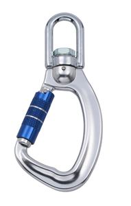 Ganchos de mosquetón giratorios de aluminio con acabado anodizado Accesorio multifuncional para aplicaciones mineras - Product Image 6