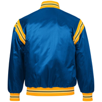 Blouson Bomber Varsity en Laine et Cuir pour Homme, Design Hiver Décontracté Personnalisé, Broderie Chenille, Style Letterman Sport Baseball avec Détail Corne
