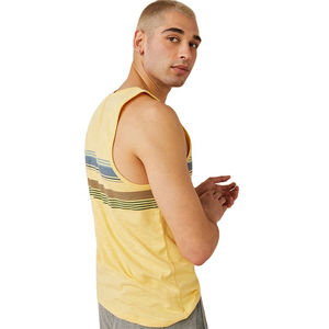 Camiseta sin mangas multicolor, ligera y cómoda, lista para enviar, para hombre, atlética, elástica, para uso en exteriores o en el gimnasio. - Product Image 4