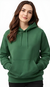 Sudadera con Capucha Extra Grande de 350 GSM, Tejido Rico en Algodón, Estilo Urbano, Personalizable con Marca, Sudadera de Invierno - Product Image 2