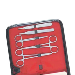 Kit complet de suture orthopédique pour étudiants en médecine vétérinaire, incluant un coussin en silicone réaliste et un manuel pour les hôpitaux - Product Image 2