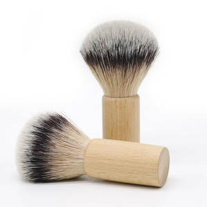 Pinceau à raser artisanal avec manche en résine pour usage quotidien, pinceau à raser compact et facile à transporter pour hommes - Product Image 6