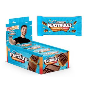 Feastables Peanut Butter Egg 35g by MrBeast Premium Chocolate <b>Snack</b> Delicious Sweet Treat Bulk Wholesale Supply Private Label - Product Image 2