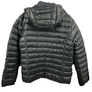 Men's <b>Silver</b> Hooded Puffer <b>Jacket</b> Polyester Wadding Filled Windproof Zipper Closure Casual Winter Wear Regular Fit Thick Front - Product Image 6