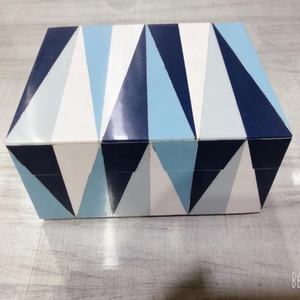 Lameterartz – boîte à bijoux à rayures en os noir et blanc, bijoux faits à la main, décoration de maison tendance, art indien - Product Image 2