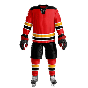 Tela antidesgarro para camisetas de hockey sobre hielo, ropa deportiva profesional con pantalones flexibles para hockey sobre hielo y equipamiento de equipo. - Product Image 6