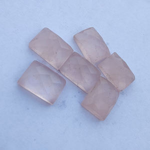 Cuarzo Rosa Natural, Corte Rectangular, Calibrado, Gema Natural Suelta - Product Image 6