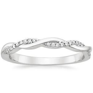 Anillo de Eternidad Brillante de Plata de Ley 925 Chapado en Oro con Moissanita para Mujer, Joyería Fina para Boda y Colección de Regalos - Product Image 2