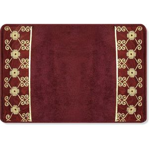 Elegante Tappeto da Bagno Contemporaneo con Design Unico a Rosa, Lussuoso Tappetino per Doccia dallo Stile Moderno per il Bagno - Product Image 4