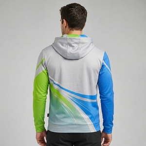 Sudadera con Capucha Sublimada para Hombre, Sudadera de Forro Polar con Logotipo Personalizado, Sudadera Informal de Invierno para Hombre - Product Image 2