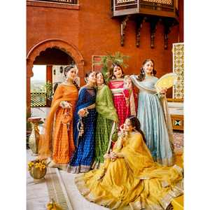 Belle Robe Brodée Dupatta Bas Taille 2XL - Product Image 4