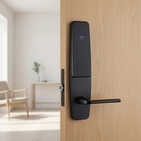 Cerradura Inteligente de Acero Inoxidable YGS para Hotel, Cerradura Digital con Tarjeta IC y Software de Gestión Hotelera Gratuito para Hoteles y Apartamentos
