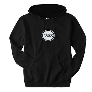 Sudadera con capucha de algodón 100% lisa para hombre, estilo urbano, marca privada, venta al por mayor, con etiqueta desprendible, forro polar grueso, para EE. UU. - Product Image 2