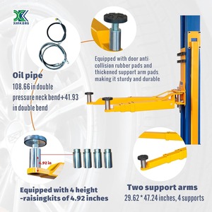 Elevador de Autos de 2 Postes, 220V, Capacidad 11500 Libras, 2+3 Brazos Auxiliares Reforzados, con 36 Meses de Garantía en Repuestos - Product Image 5