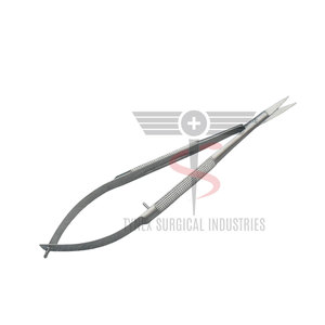 Ensemble de micro-pince à aiguilles Castroviejo, ciseaux et pinces, manuel, en acier inoxydable, certifié CE, instrument chirurgical - Product Image 2