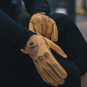 Fabricant de gants de conduite personnalisés haut de gamme, fournisseur en gros de gants de course automobile professionnels OEM, gants de conduite en cuir personnalisés - Product Image 6