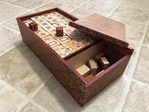 Juego de Mahjong de Madera, Fichas Finamente Hechas a Mano |   Oferta al por Mayor - Product Image 2