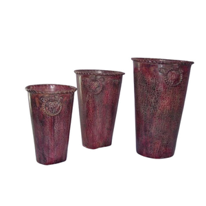 Nouveau design de pot de fleurs en métal haut, peinture colorée, haute qualité, décoration intérieure/extérieure pour la maison, la pépinière ou le jardin - Product Image 5