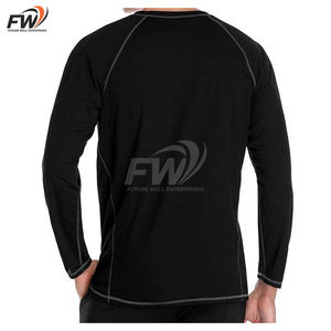 Rashguard de BJJ de Color Liso Personalizado de Alta Calidad, Venta Caliente, Rashguard Lightning, Ropa Deportiva para Hombre, Pakistán - Product Image 2