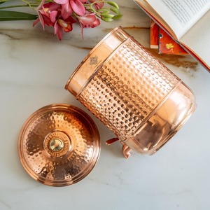 Urban Edge Copper Water Dispenser Streetwear Style Copper Water Dispenser Solid Color Custom Copper Water Dispenser - Product Image 2
