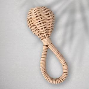 Juguete Sonajero para Bebé, Hecho a Mano con Ratán Natural, Juguete de Dentición para Bebés, Ecológico, Fabricante, Proveedor Mayorista, OEM - Product Image 2