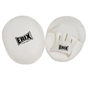 Guantes de Entrenamiento Profesionales de Boxeo y MMA, Manoplas Curvas de Cuero de Alta Calidad, Guantes de Enfoque - Product Image 1